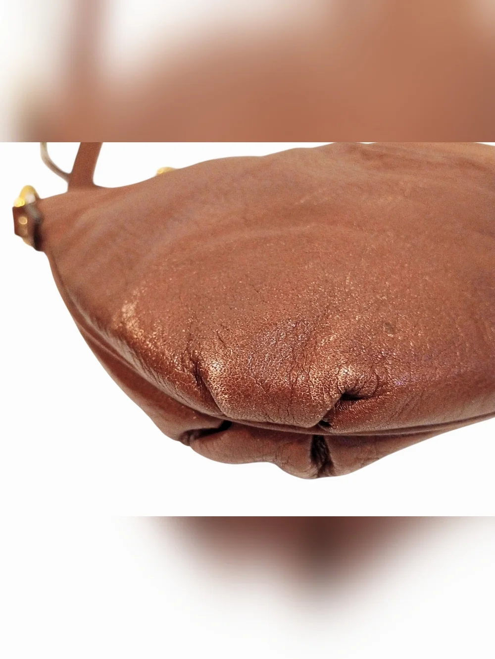 Coach Madison Isabella Pebbled Leather Crossbody - Picture 8 of 14